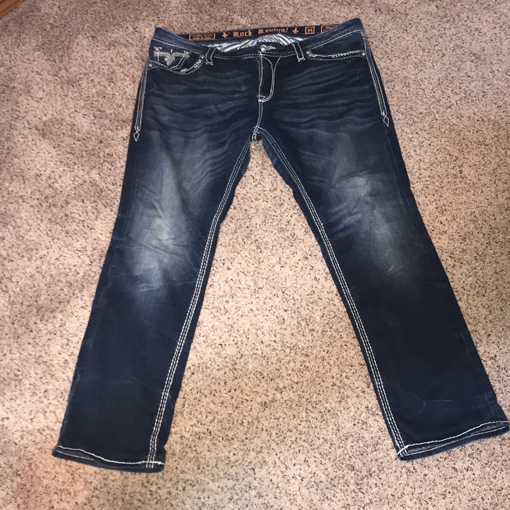 Easy Skinny Rock Revival Jeans